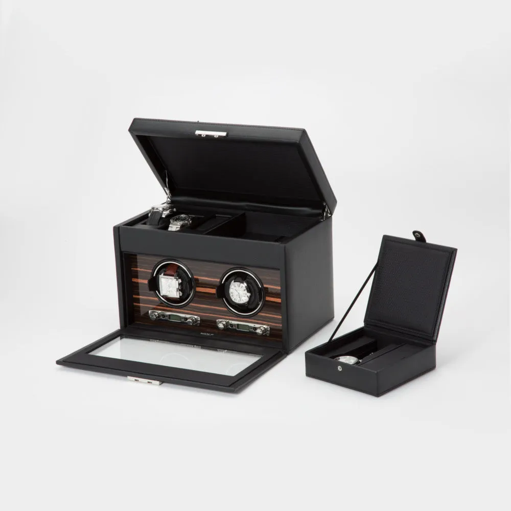 Wolf - Roadster Double Watch Winder with Storage | 457256
