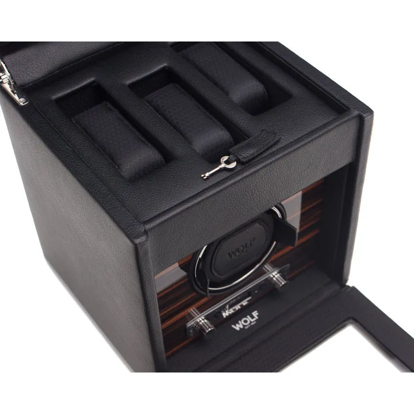 Wolf - Roadster Single Watch Winder with Storage | 457156