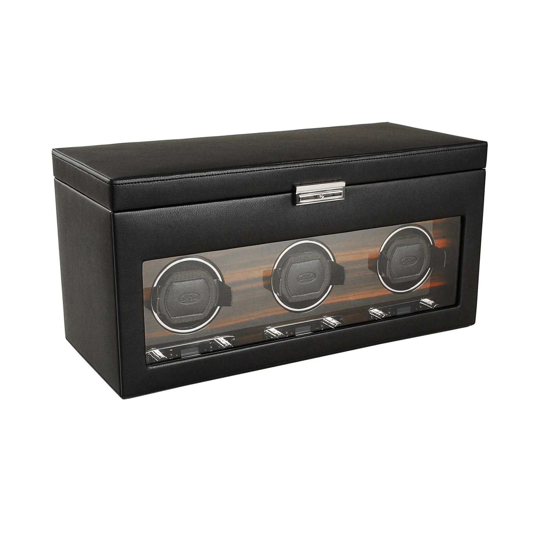 WOLF Roadster Triple Watch Winder with Storage