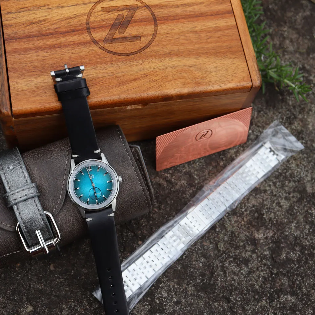 Zelos Nova Teal - Swiss&nbsp;ETA&nbsp;7001 Top&nbsp;Grade&nbsp;Mvmt LE